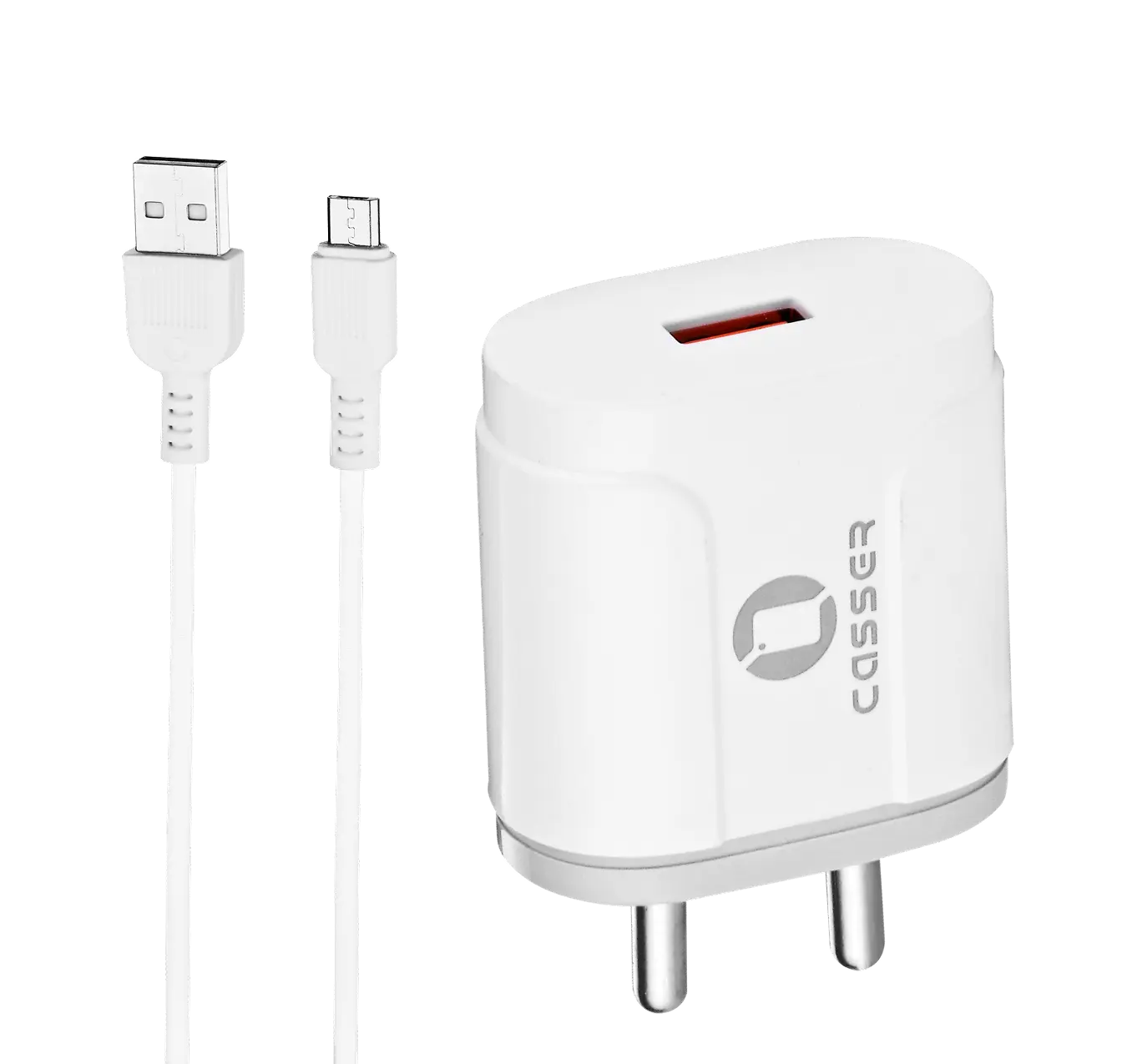 2.4A USB Adapter + Micro Cable